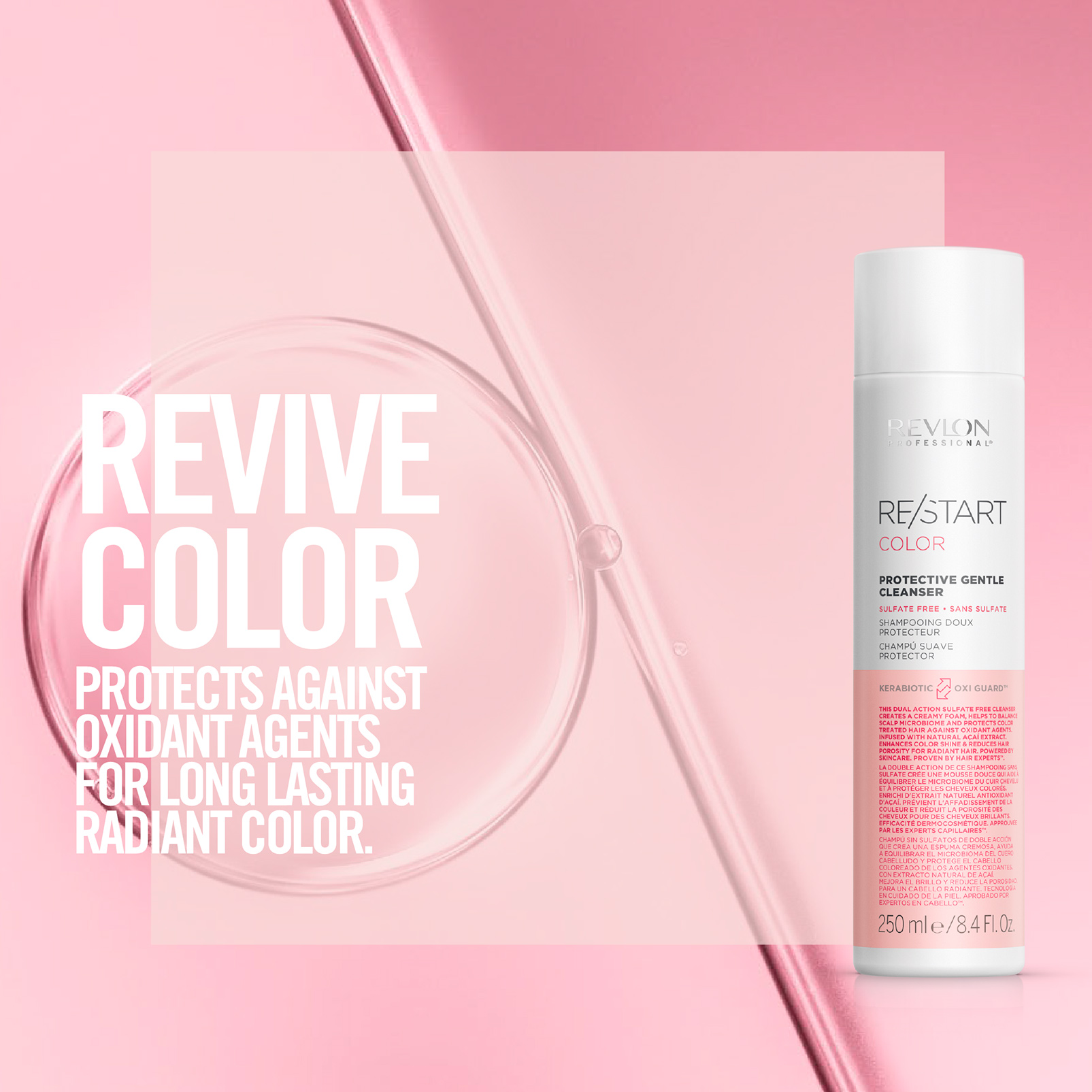 Cleanser Protective Gentle Revlon RE/START™ Color - Professional