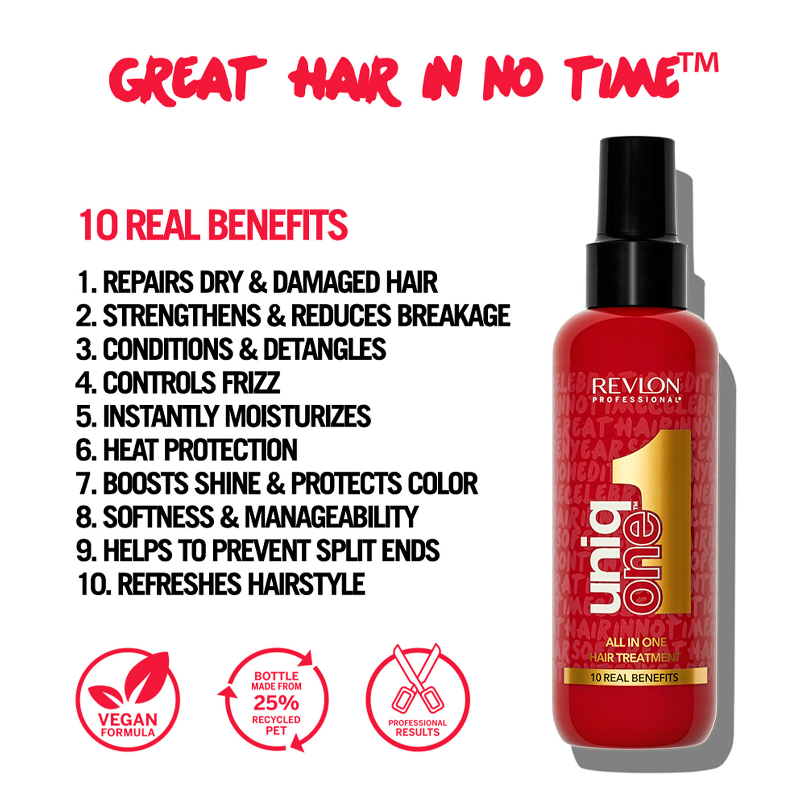 UniqOne™ Hair Professional Revlon Treatment - Edition Celebration
