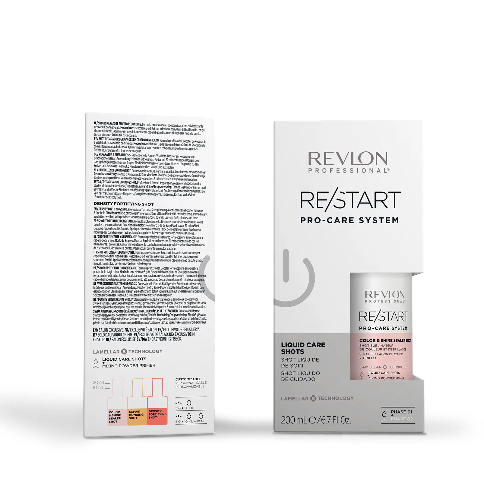 Hair color sealer Professional treatment Revlon - and shine