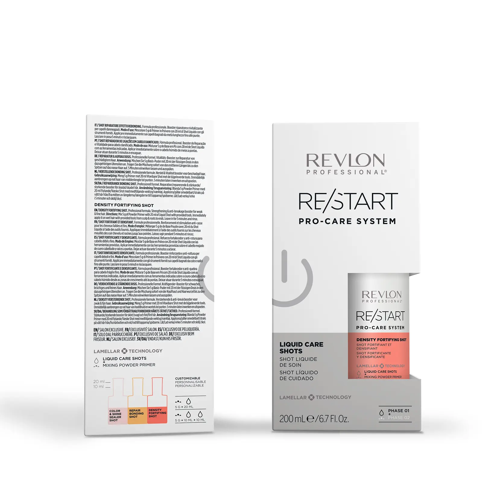 Fortifying hair density treatment - Professional Revlon
