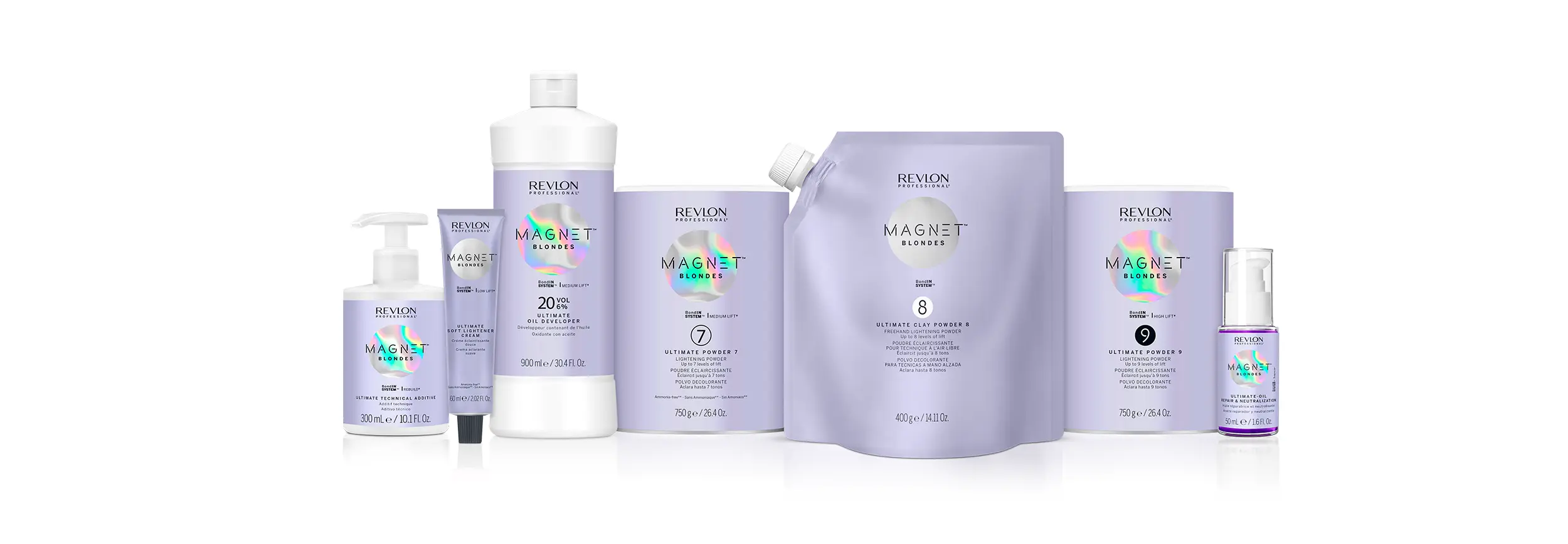 Magnet blondes hair care line